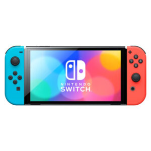 Портативная игровая консоль Nintendo Switch OLED, Синий/Красный