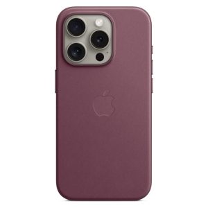 Чехол FineWoven MagSafe, Красный, iPhone 15 Pro