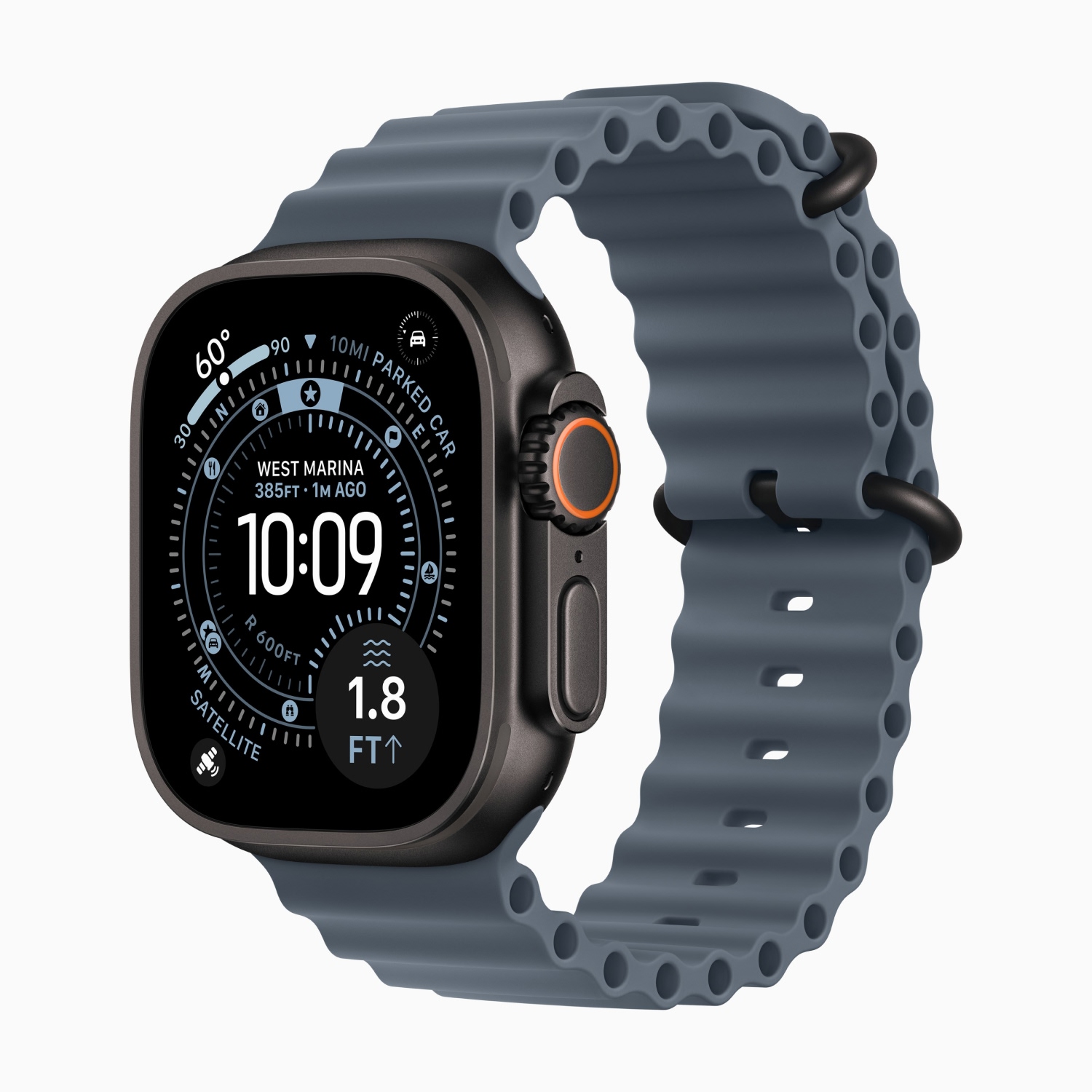 Apple Watch Ultra 3, ремешок Ocean Band 3