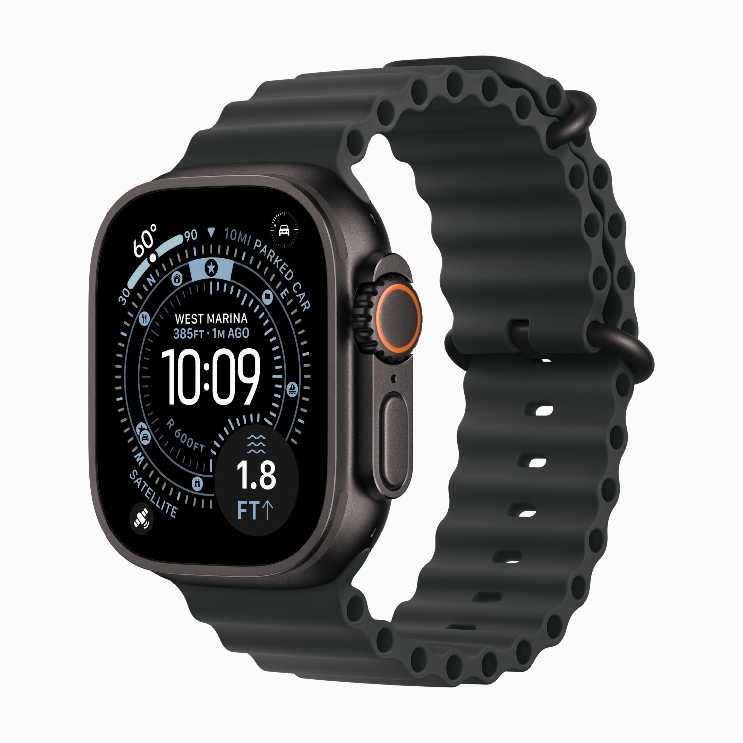 Apple Watch Ultra 3, ремешок Ocean Band 4