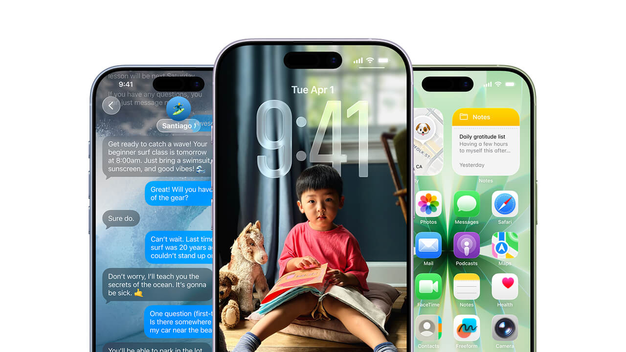 iOS 26. Новый облик. Ещё больше магии.