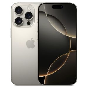 iPhone 16 Pro, 128 ГБ, Натуральный титан, 2×nanoSIM