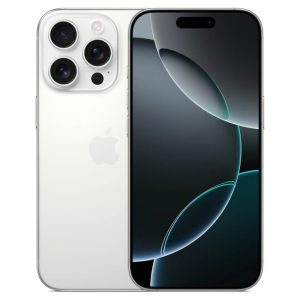 iPhone 16 Pro, 128 ГБ, Белый титан, 2×nanoSIM