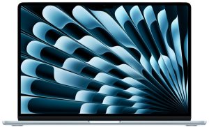 Apple MacBook Air 15″, M5 (10С CPU, 10C GPU), 24 Гб/1 Тб, Небесно-голубой