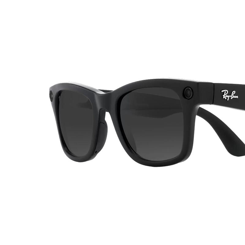 Умные очки Ray-Ban Meta Wayfarer Gen 2 Матовый чёрный, линзы Графитовый градиент, размер M 3