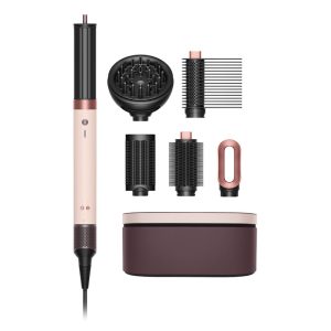 Стайлер Dyson Airwrap Coanda 2x HS09 для кудрявых волос (Curly+Coily), Розовый/Золотой