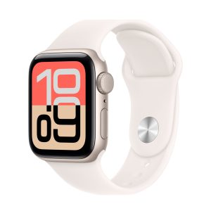 Apple Watch SE 3, GPS, спортивный ремешок, 40 мм, Лёгкий румянец, Сияющая звезда