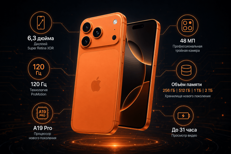 iPhone 17 Pro: обзор, характеристики
