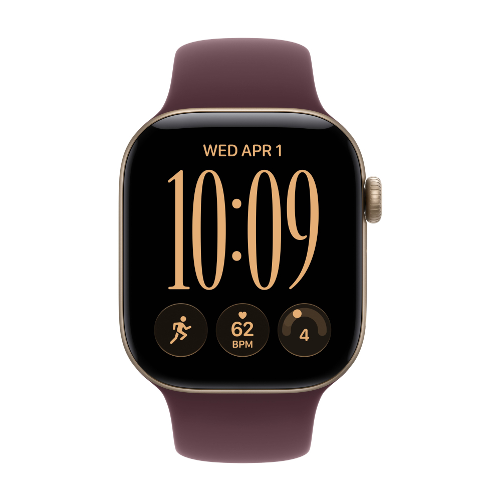 Apple Watch Series 12, GPS, алюминиевый корпус, спортивный ремешок 3