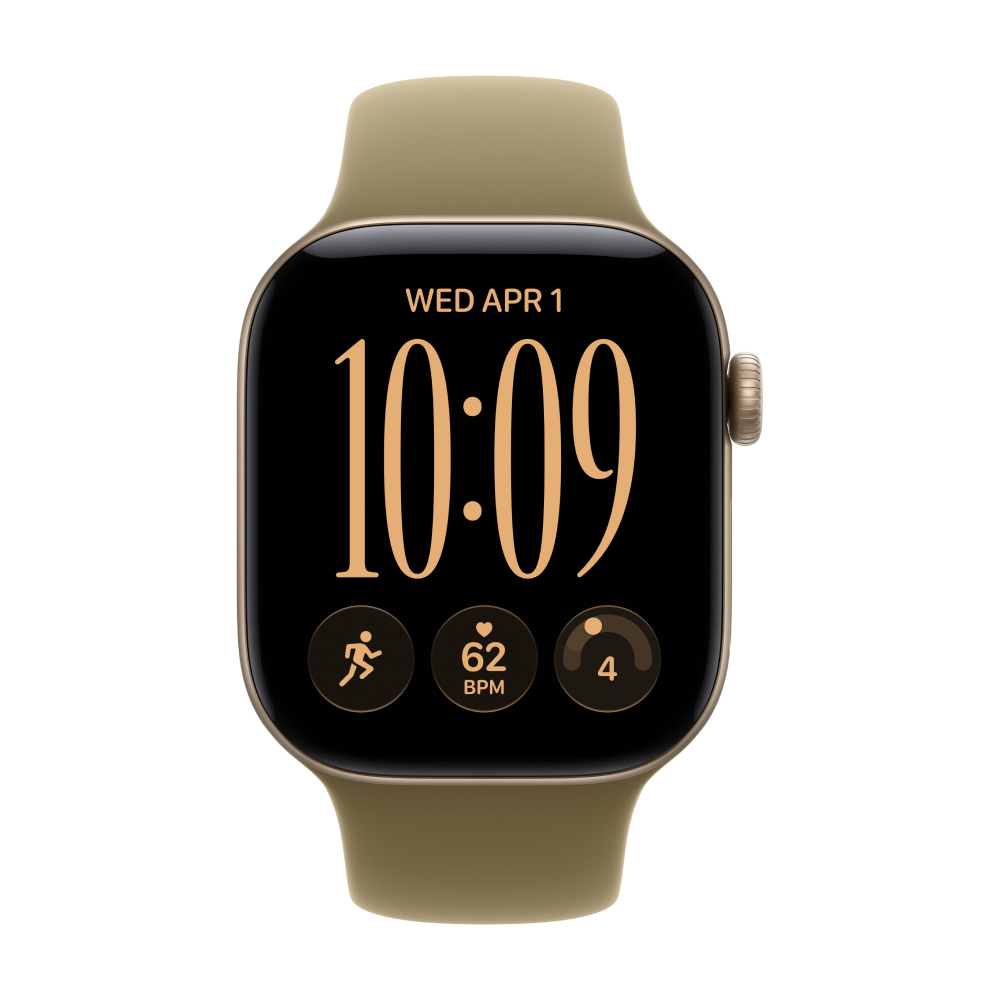 Apple Watch Series 12, GPS, алюминиевый корпус, спортивный ремешок 9
