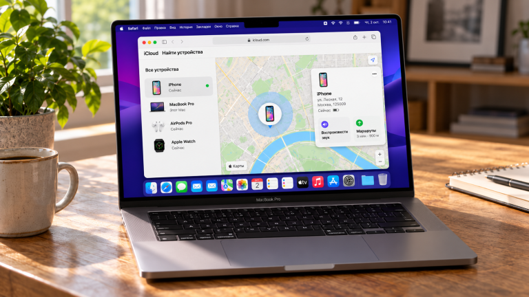 Как найти потерянное устройство Apple